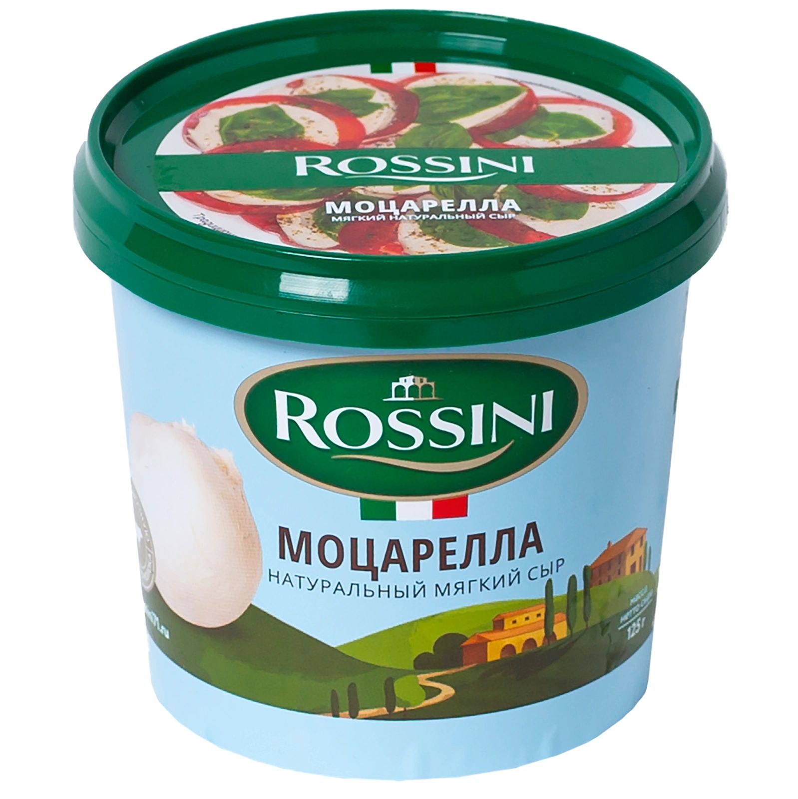 

Сыр мягкий Rossini Моцарелла классическая 40% 380 г