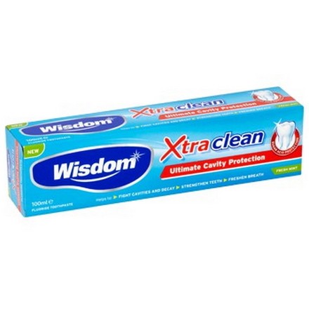 Зубная паста Wisdom, Xtraclean, 100 мл