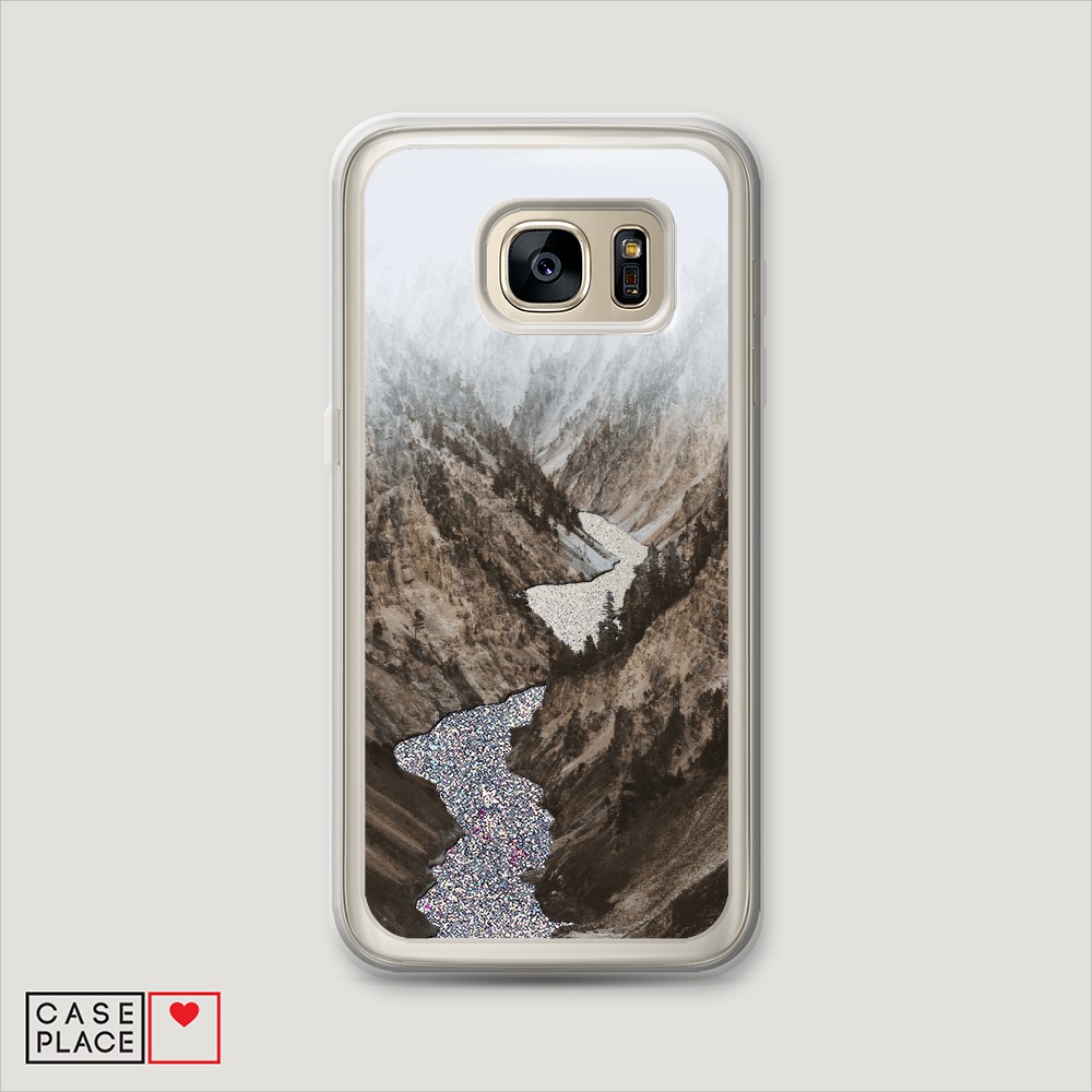 

Чехол Awog на Samsung Galaxy S6 "Горная река", Разноцветный, 24391-1