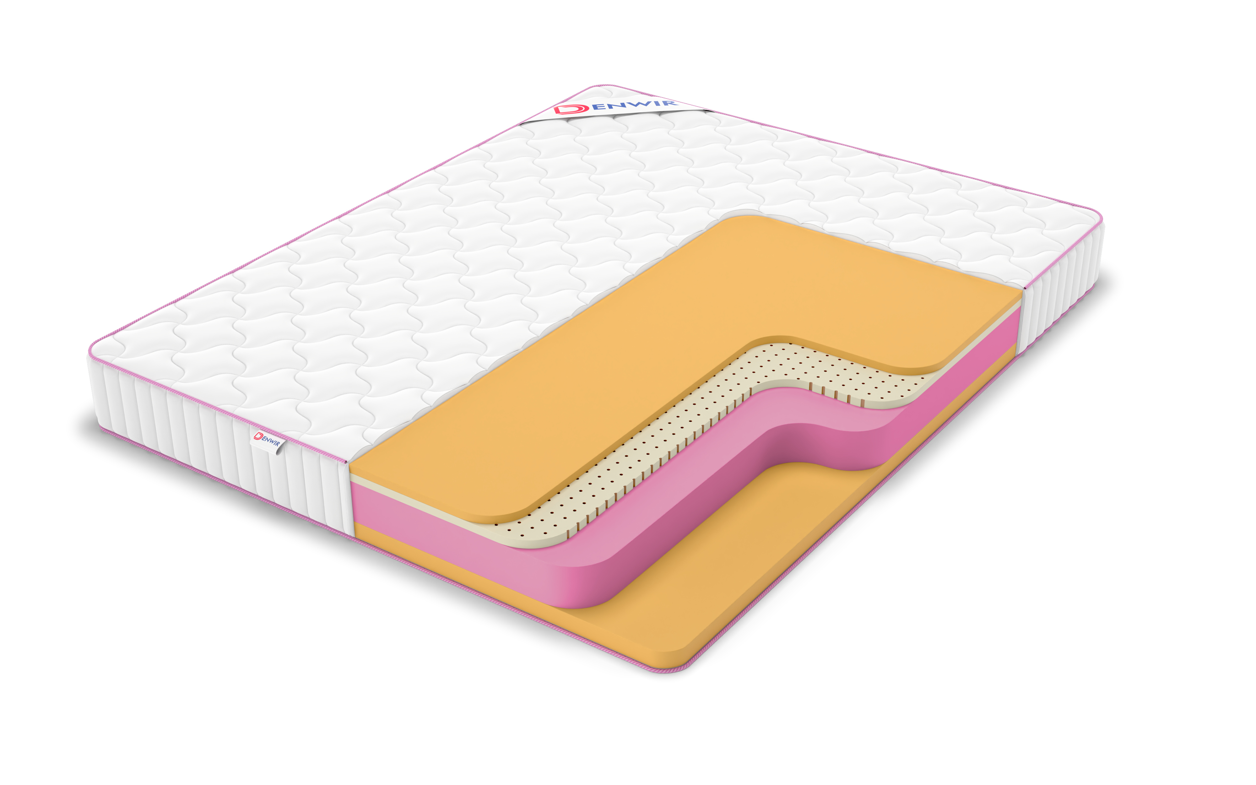 

Матрас беспружинный DENWIR MEGA MEMO AIR 18/chstmat_MMA18_135x195, Белый, MEGA MEMO AIR 18