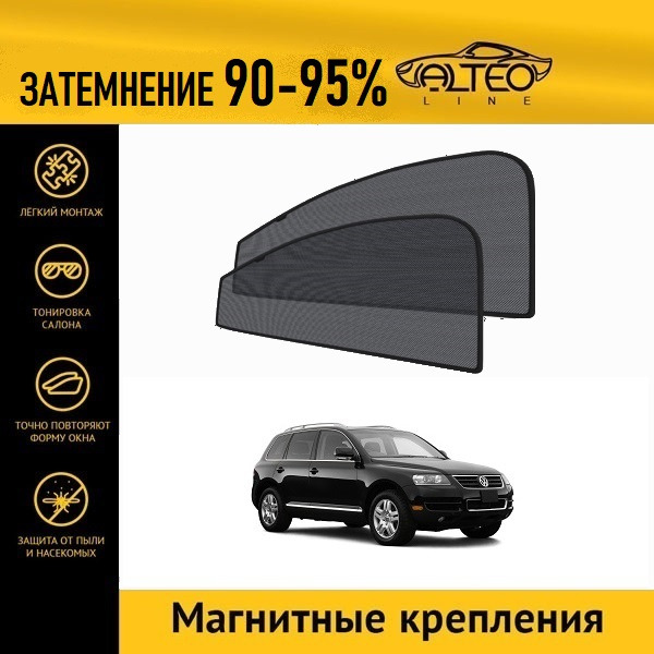

Автошторки ALTEO на Volkswagen Touareg 1 (GP) (2002-2007)