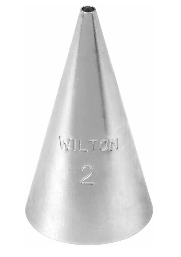 Насадка кондитерская Круглая 2 мм. Round Wilton 418-2