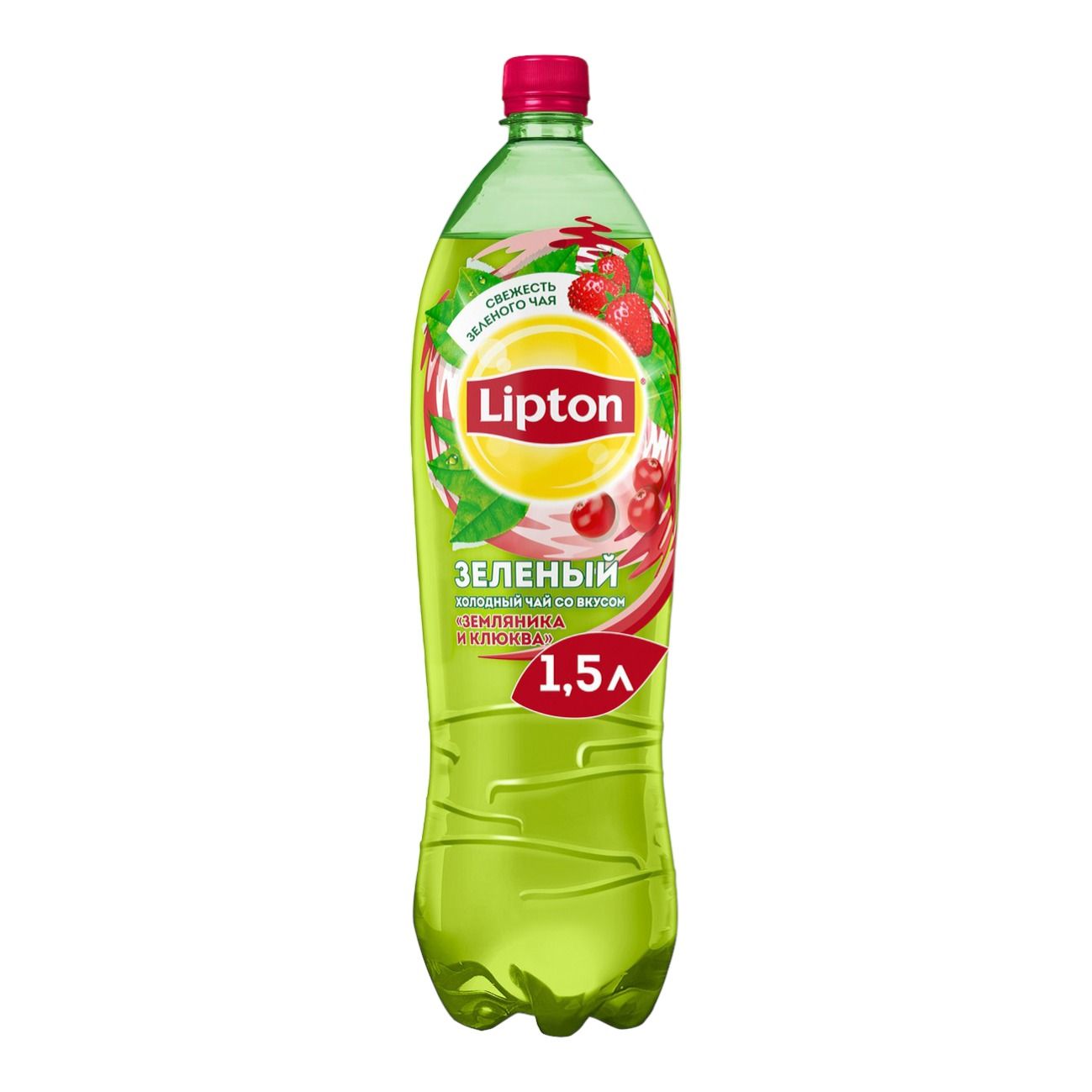 Холодный чай Lipton зеленый со вкусом лесных ягод 1,5 л