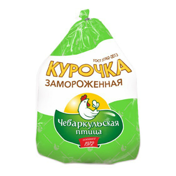 

Тушка цыпленка-бройлера Чебаркульская птица для бульона 2 сорт замороженная +-1 кг