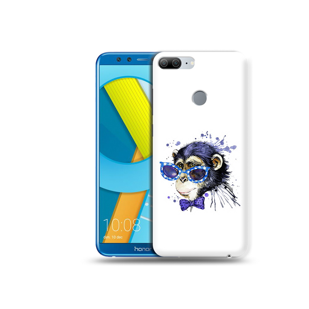 

Чехол MyPads Tocco для Huawei Honor 9 Lite акварельная обезьяна (PT117118.56.216), Прозрачный, Tocco