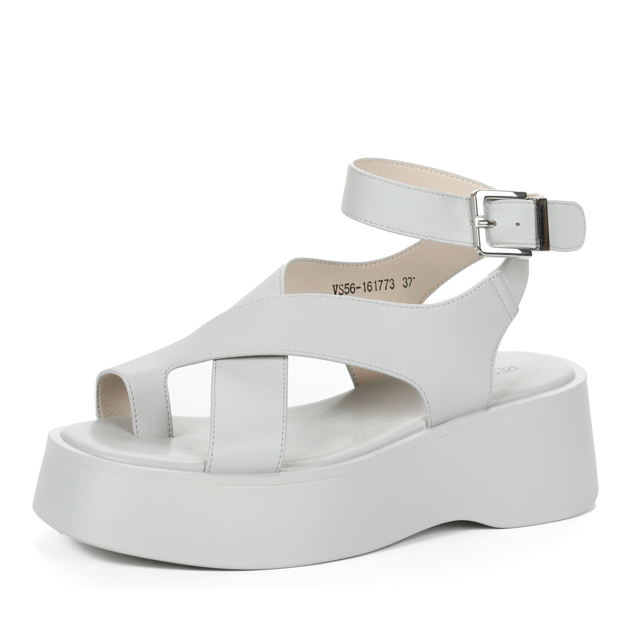 Босоножки женские Respect VS56-161773 серые 38 RU