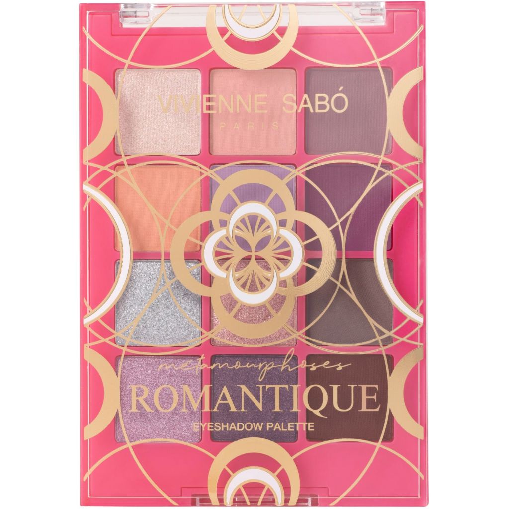 Палетка теней VIVIENNE SABO Metamourphose Romantique, тон 02, 9,6 г lottie london палетка теней для век 12 оттенков cherry pop
