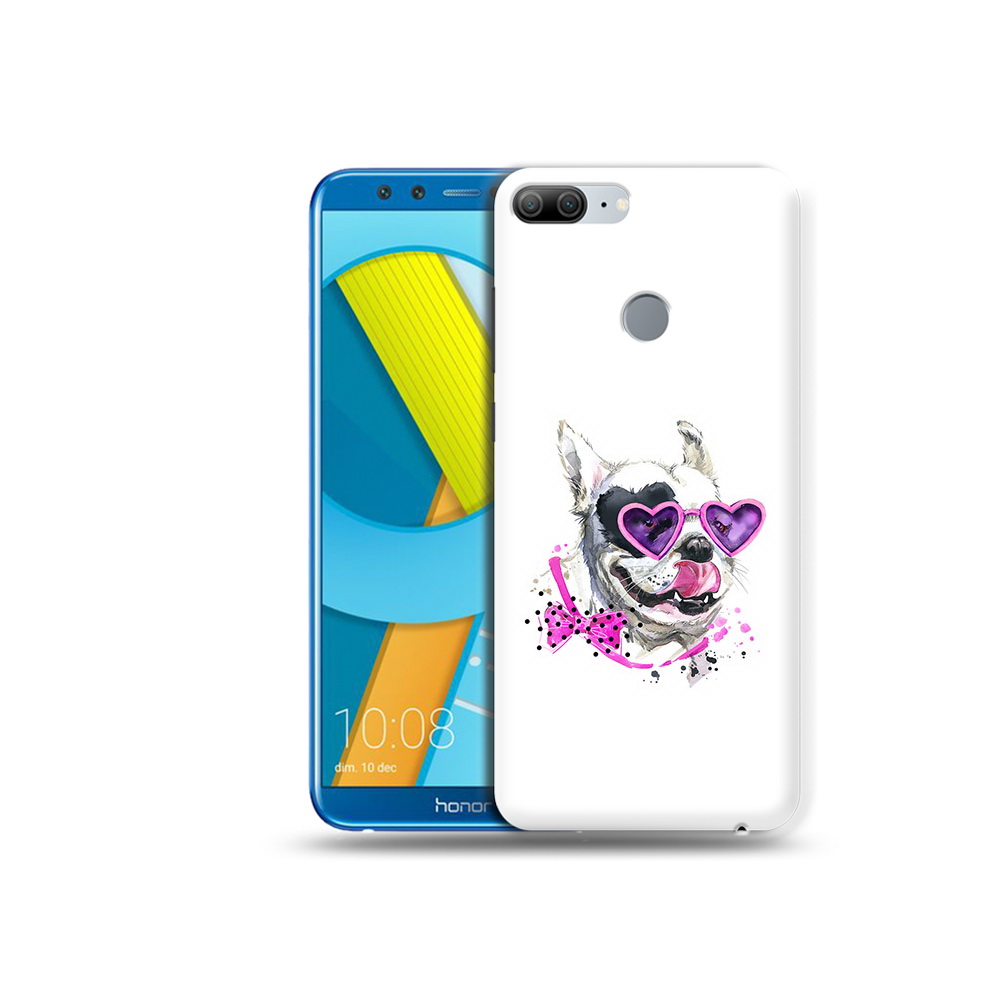 

Чехол MyPads Tocco для Huawei Honor 9 Lite акварельный пёс (PT117118.56.218), Прозрачный, Tocco