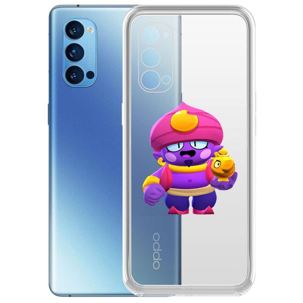 

Чехол-накладка Brawl Stars-Джин для Oppo Reno4 Pro 5G