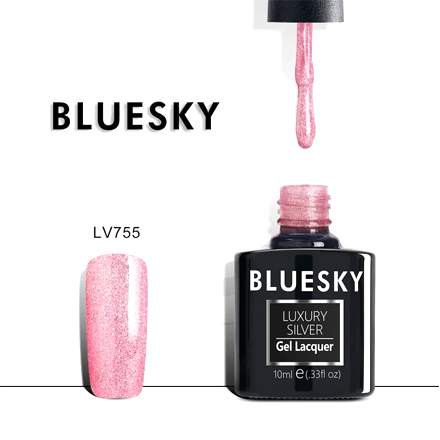 

Гель-лак Bluesky Luxury Silver №755