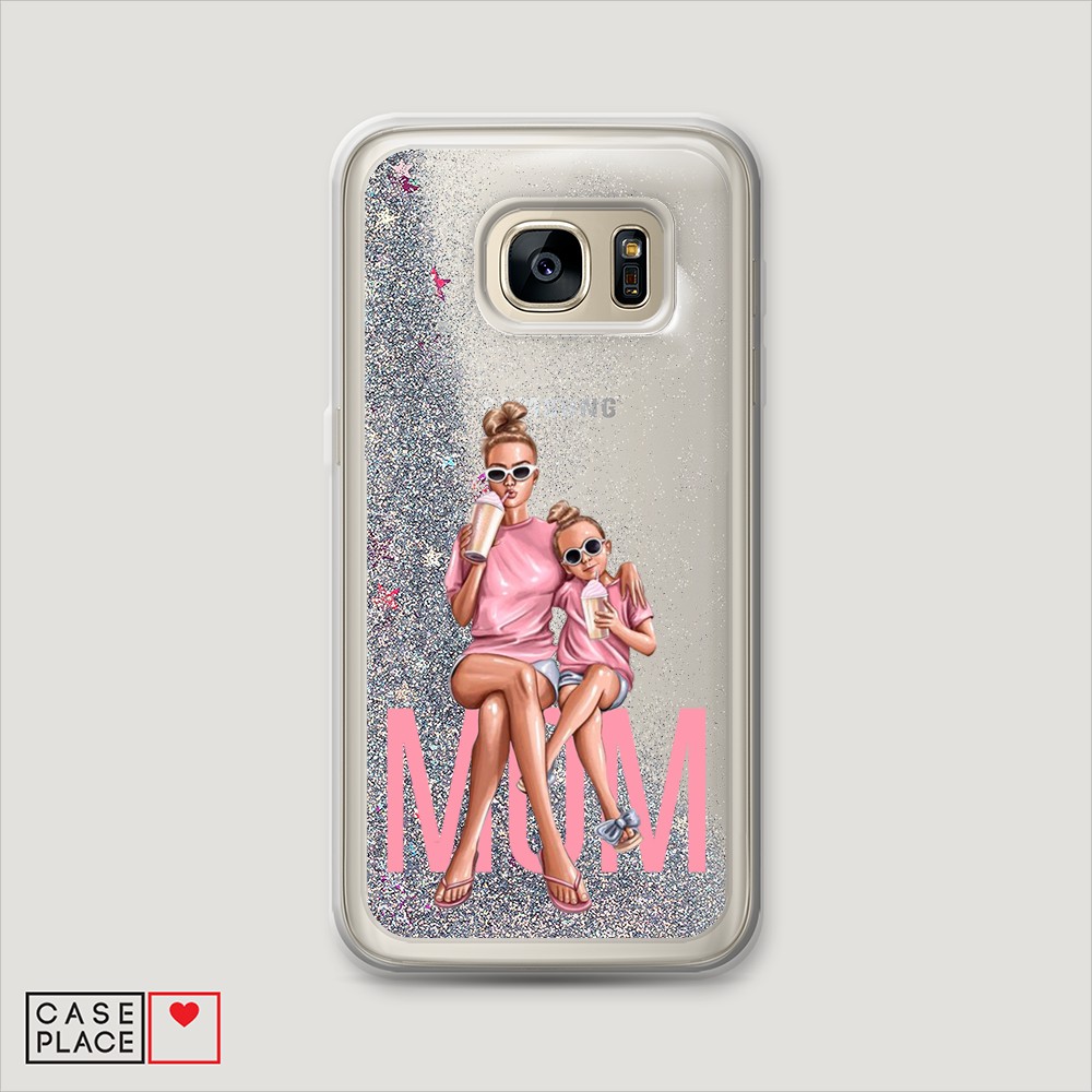 

Чехол Awog на Samsung Galaxy S6 "Lovely mom", Разноцветный, 24391-1