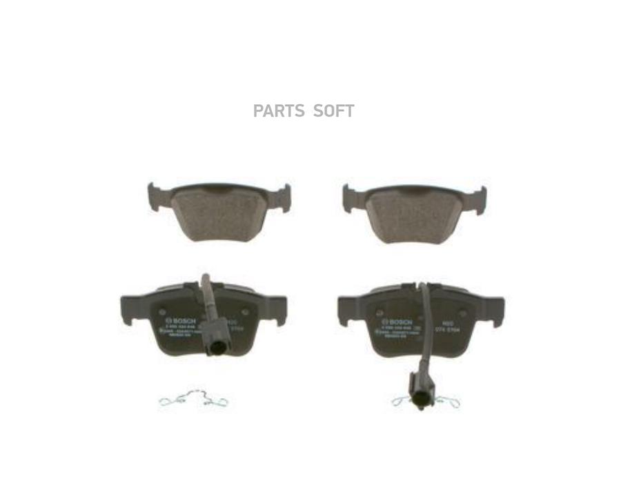 

Тормозные колодки Bosch дисковые 986424848