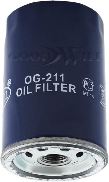

Goodwill фильтр масляный Chrysler, dodge, ford, jeep, vw OG211