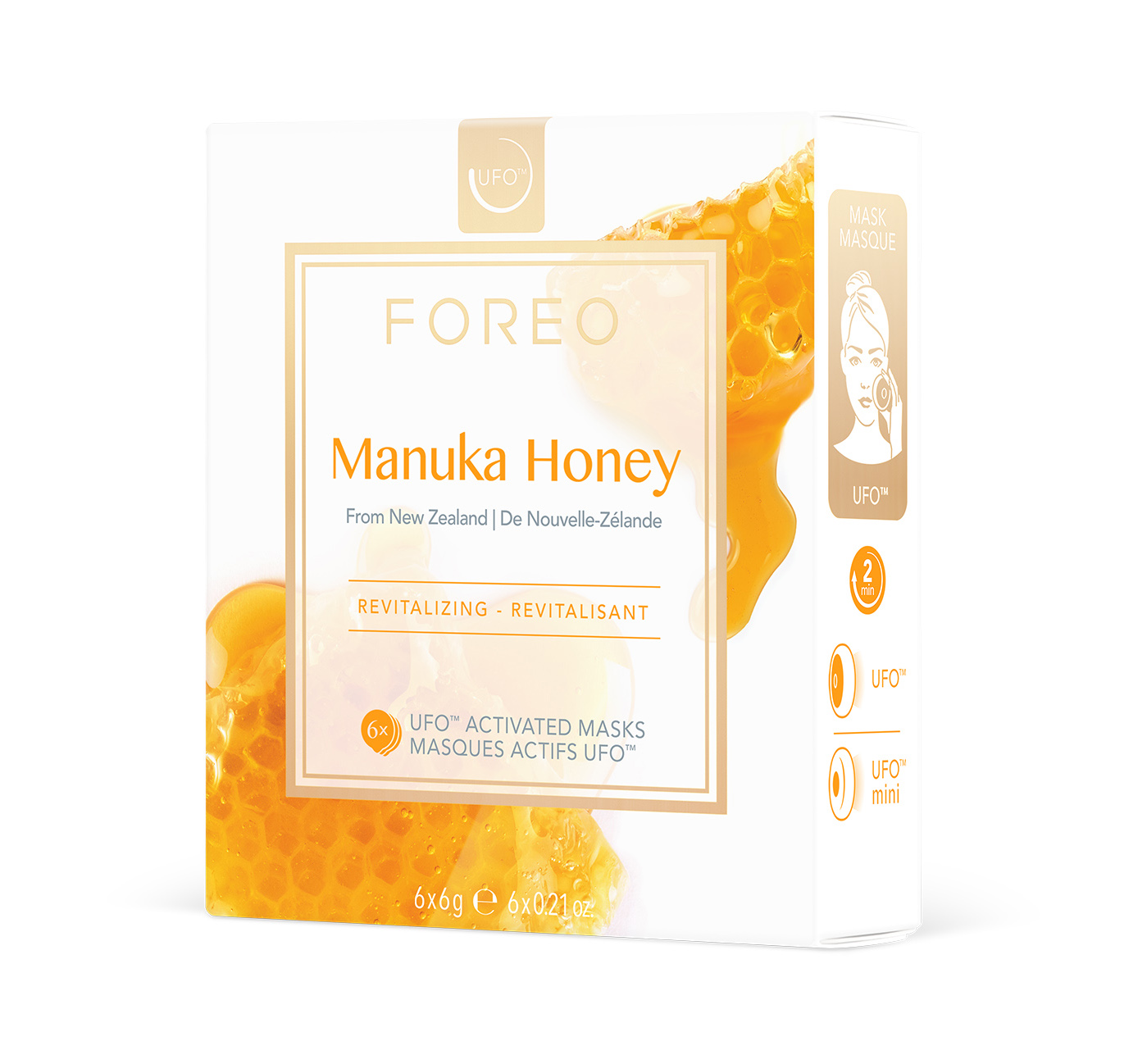 Набор Foreo Farm to Face Collection Mask For Face Manuka Honey для щетки UFO и UFO Mini