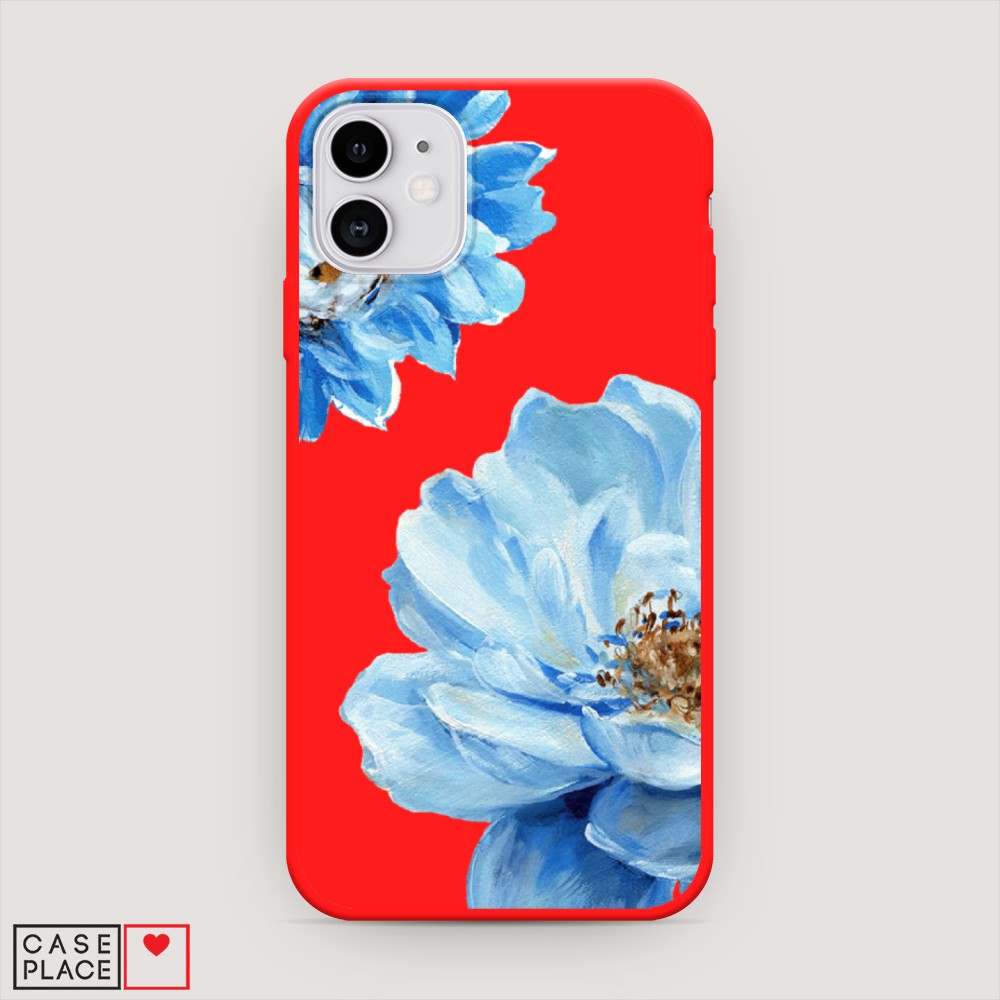 

Чехол Awog на Apple iPhone 11 / Айфон 11 "Голубые клематисы", Разноцветный, 12153-1