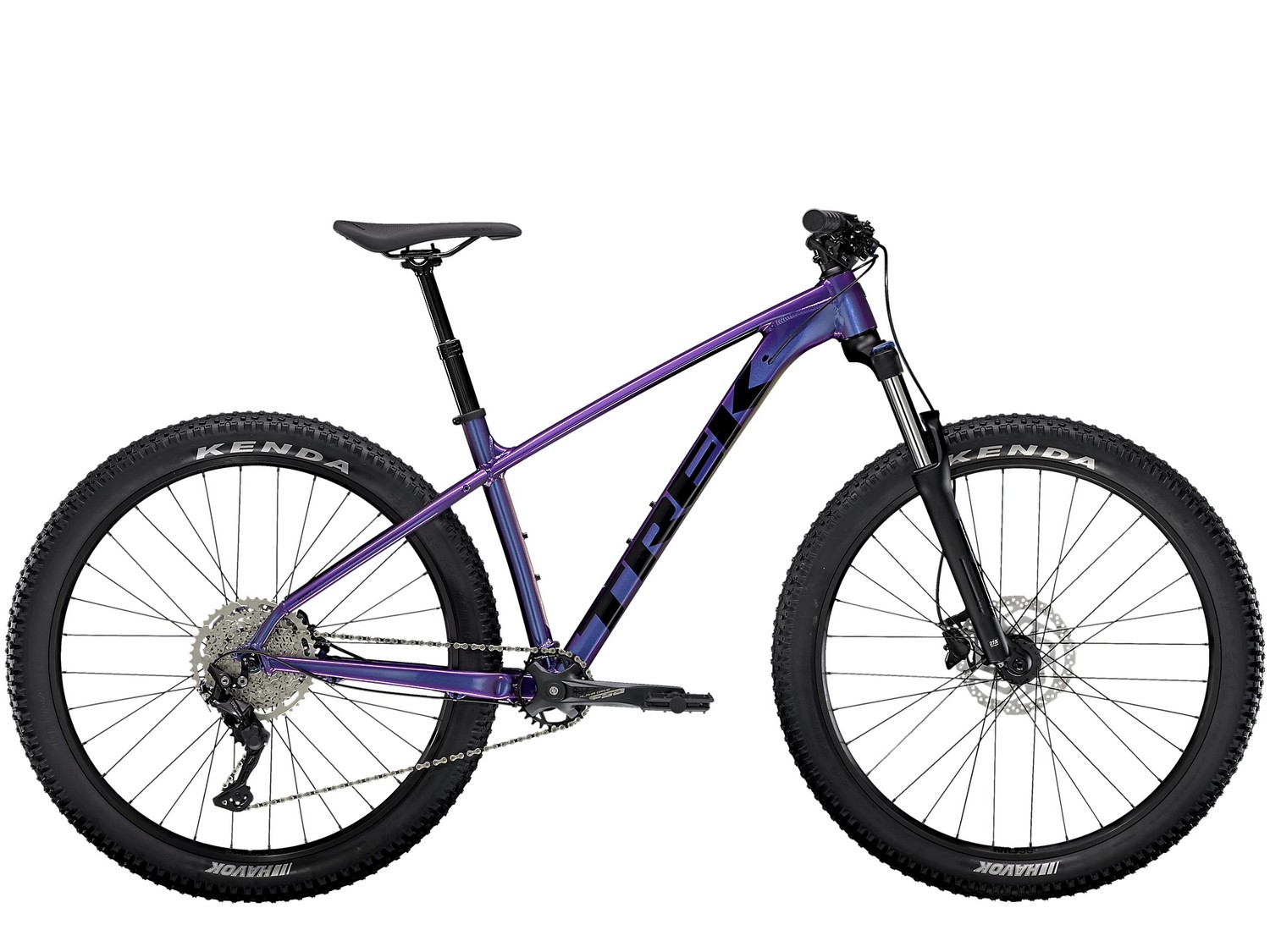 

Горный велосипед Trek Roscoe 6, год 2022, цвет Фиолетовый-Черный, ростовка 18.5