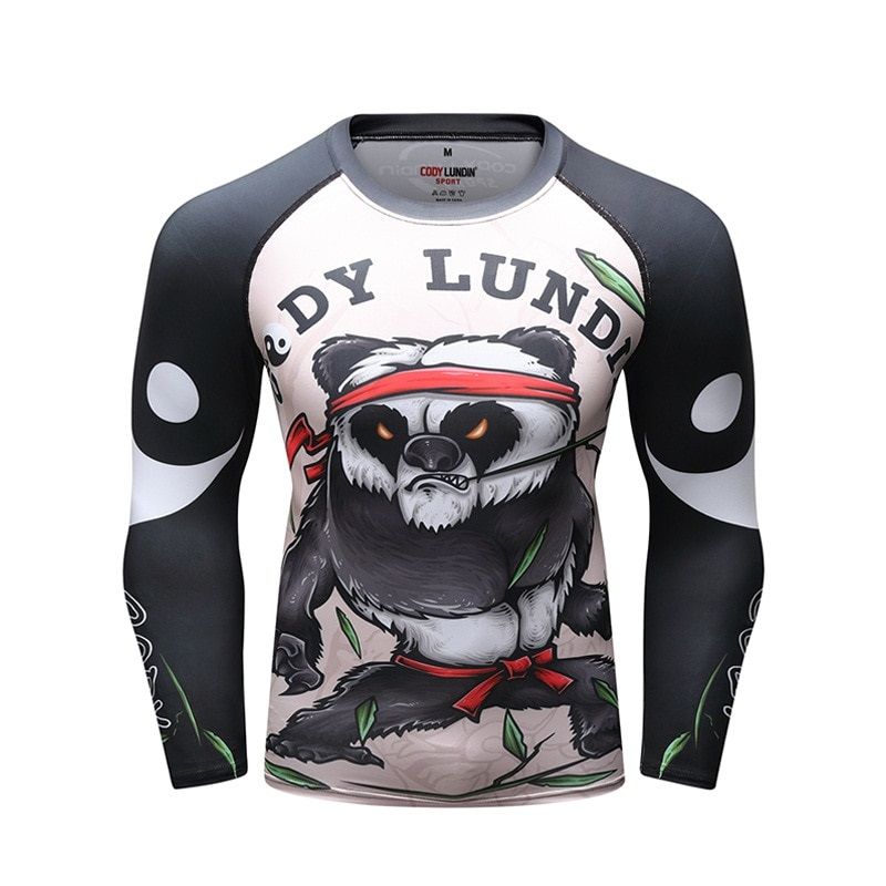 

Рашгард для ММА CODY LUNDIN Panda CL11202 (р. M), Белый;красный;черный, Panda