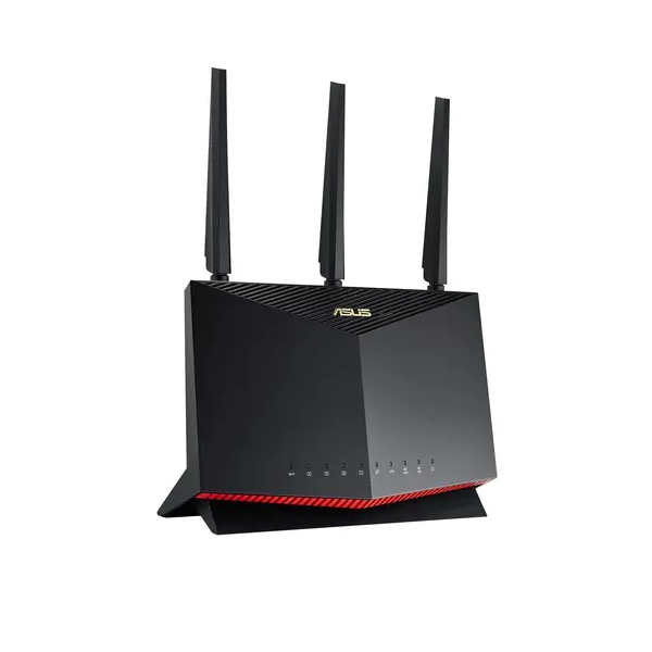 

Wi-Fi роутер ASUS RT-AX86U PRO 90IG07N0-MU2B00 черный (90IG07N0-MU2B00), RT-AX86U PRO 90IG07N0-MU2B00