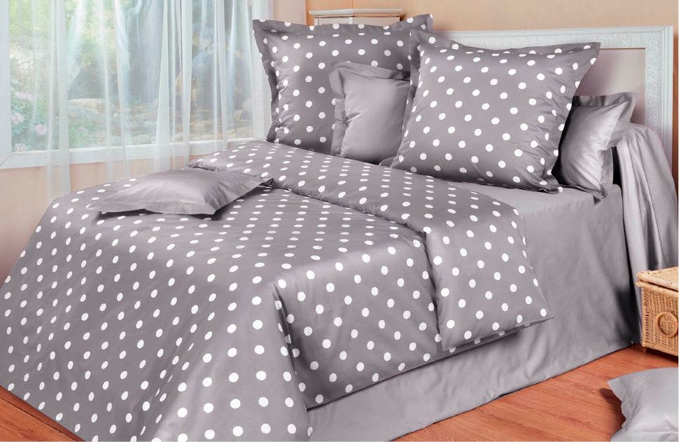 

Постельное белье Cotton Dreams Chanel Classic шанель классик, 70x70 (семейное)