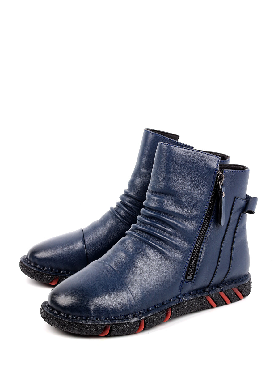 

Полусапоги женские Longfield BSZ 20-158B синие 37 RU, Синий, BSZ 20-158B