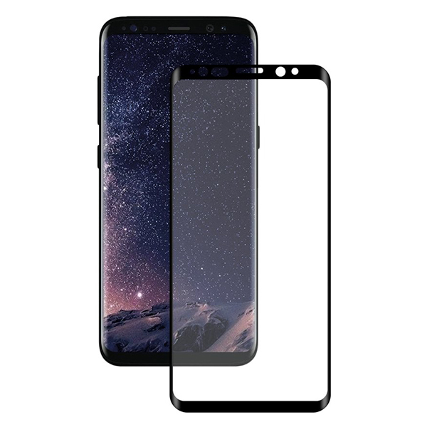 

Защитное стекло Deppa 3D Glass для Samsung Galaxy S9, черная рамка (62420), 3D Glass
