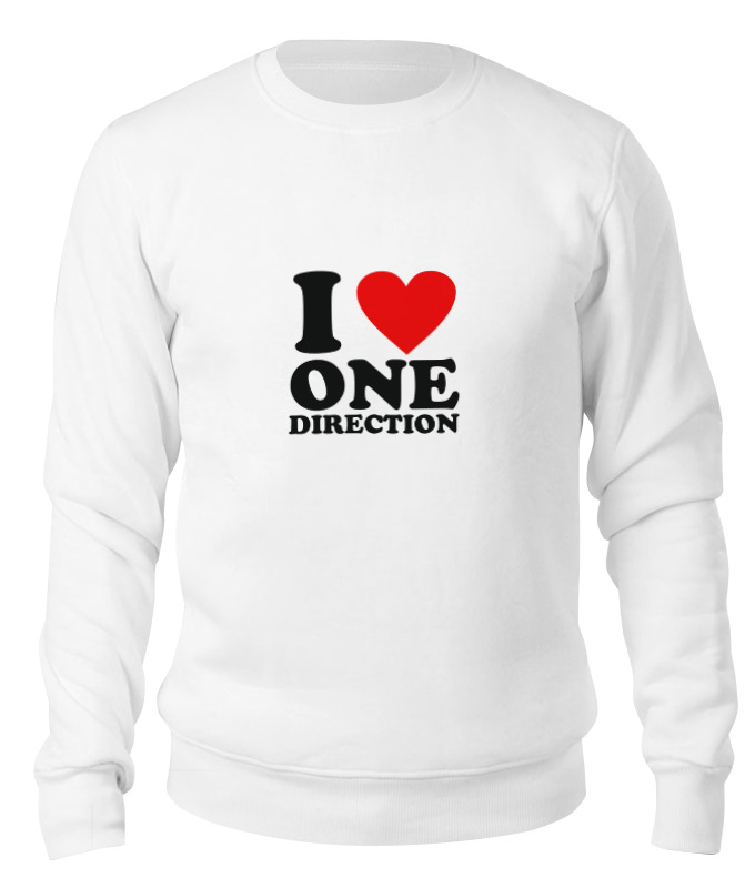 

Свитшот унисекс Printio One direction белый M, One direction