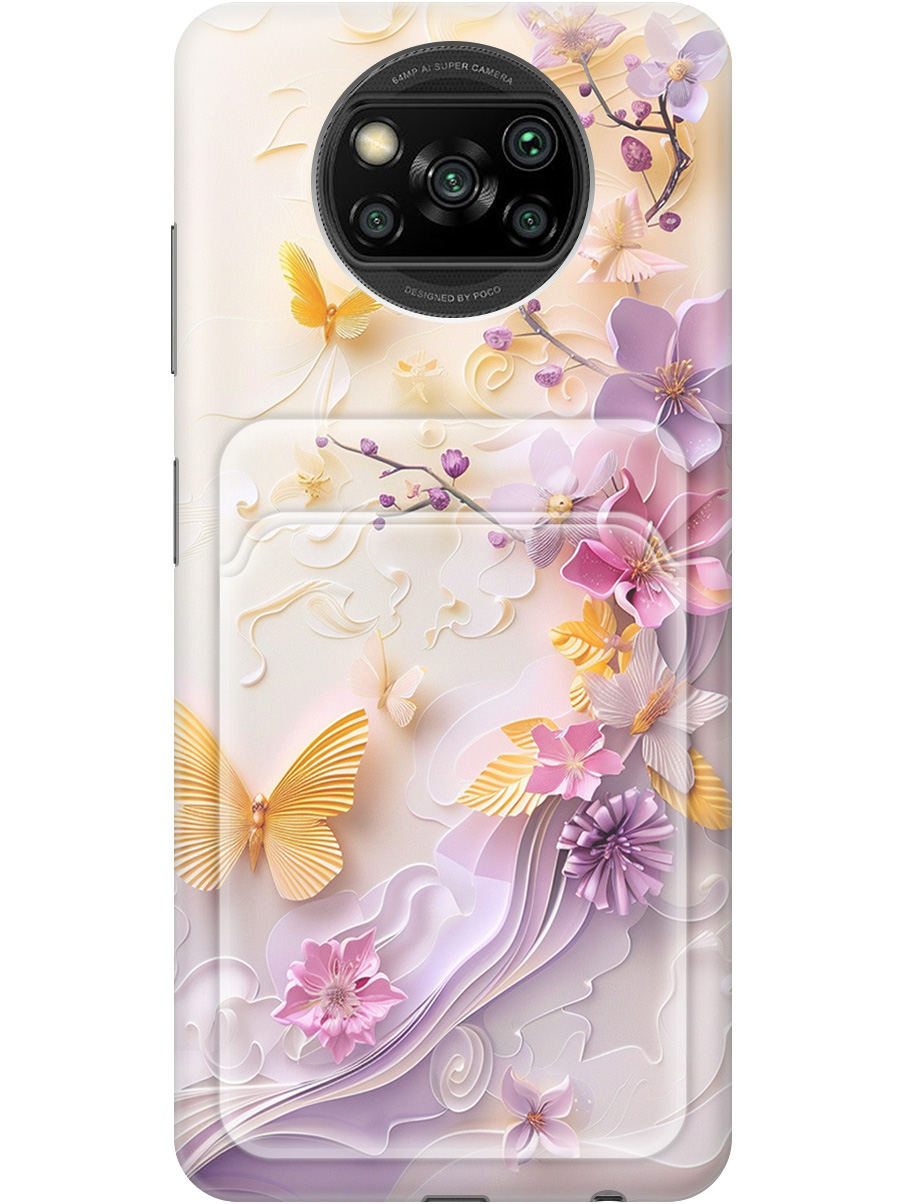 

Силиконовый чехол на Poco X3/X3 Pro с принтом 805136, Белый;фиолетовый;прозрачный;оранжевый, 723602723