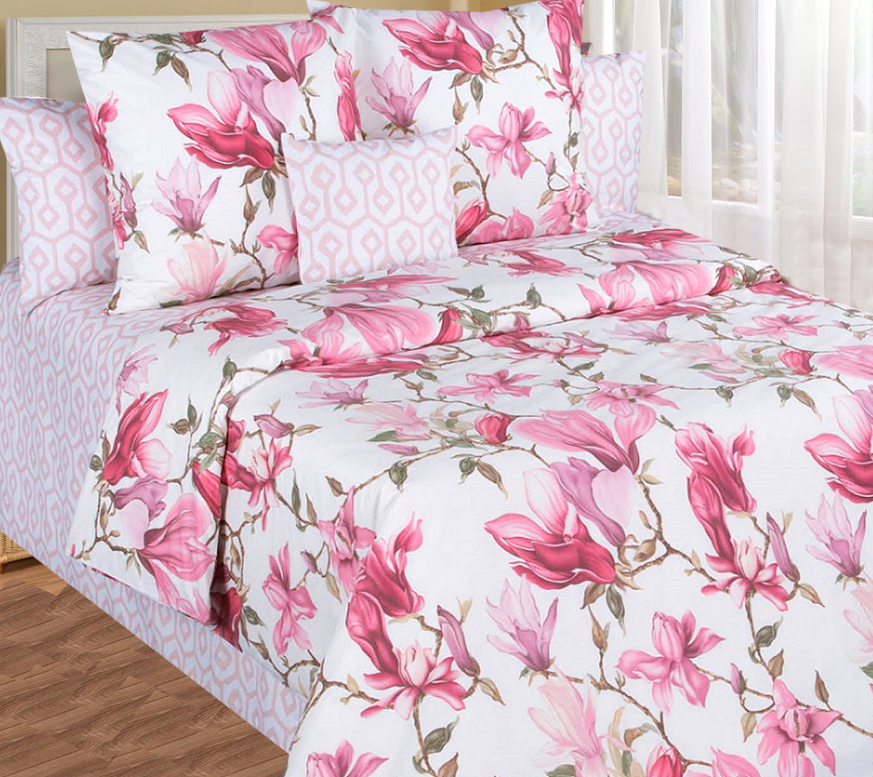 

Постельное белье Cotton Dreams Mon Amour, 70x70 (семейное)