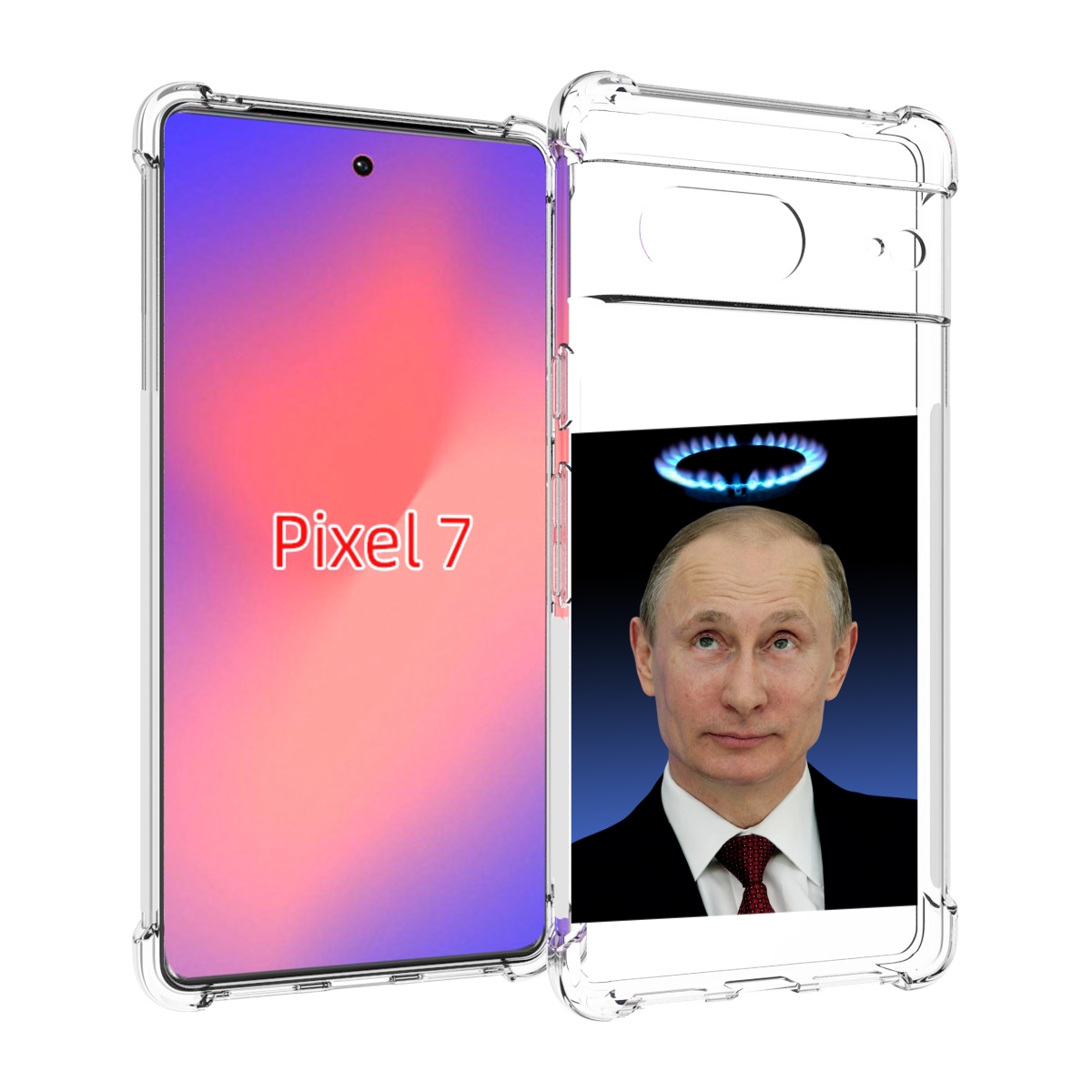 

Чехол MyPads святой газ для Google Pixel 7, Прозрачный, Tocco