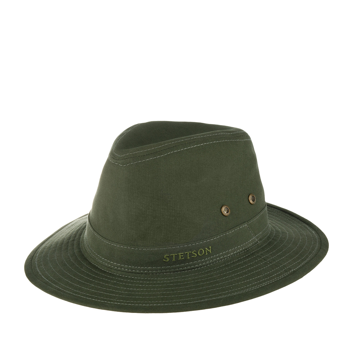 

Шляпа унисекс Stetson 2541114 TRAVELLER DELAVE болотная, 61, Зеленый, 2541114 TRAVELLER DELAVE