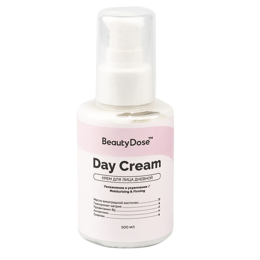 Крем для лица Beauty Dose Day Cream дневной, увлажнение, укрепление, 100 мл