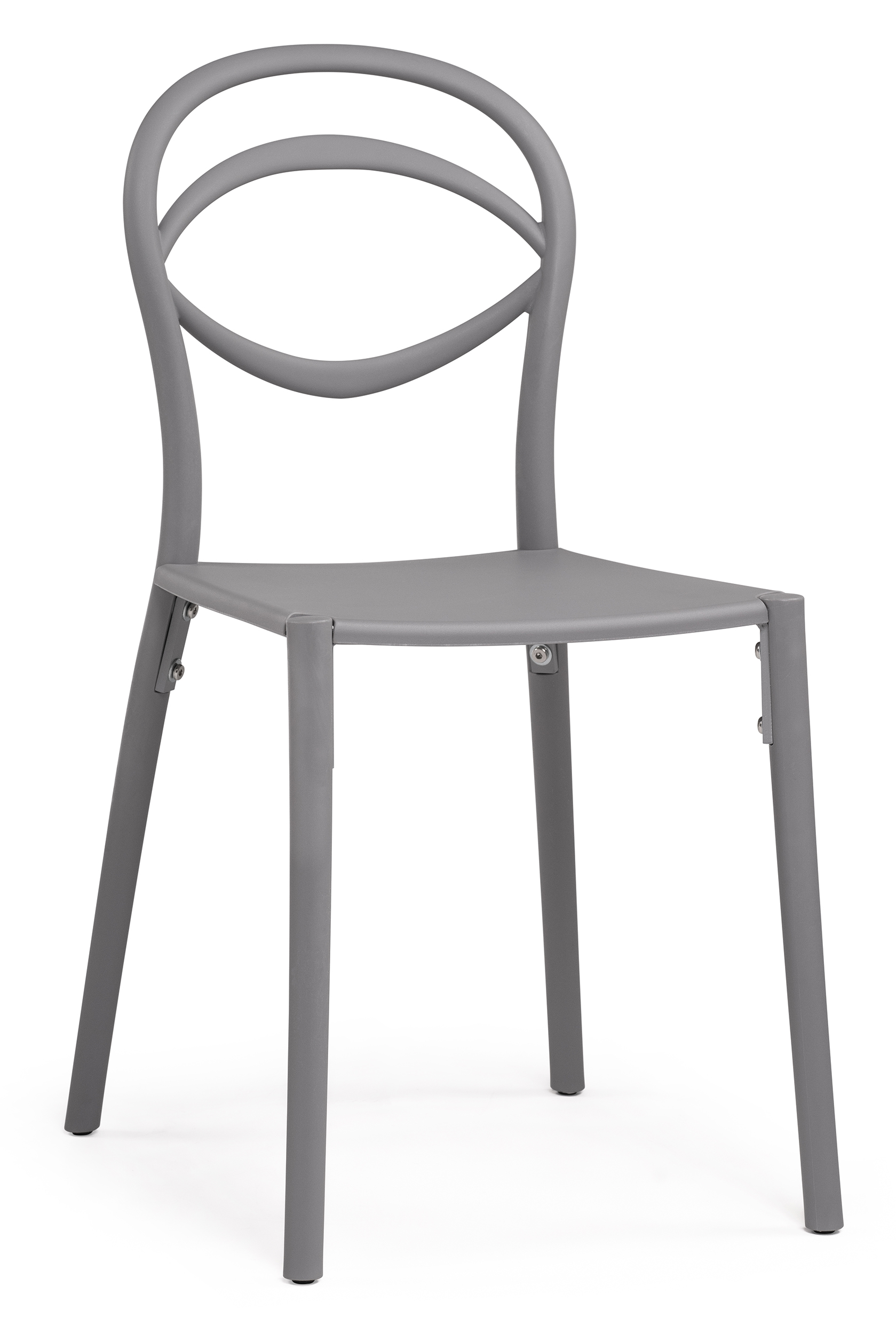 

Пластиковый стул ЛайфМебель Simple gray, Simple