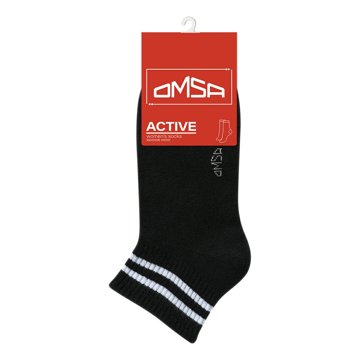

Носки женские Omsa черные 39-41, Черный