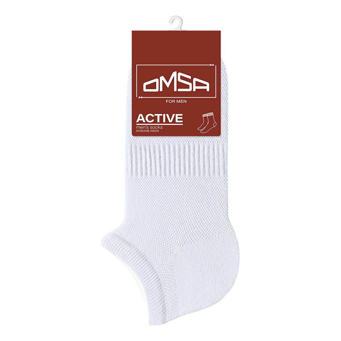 

Носки мужские Omsa белые 36-38, Белый