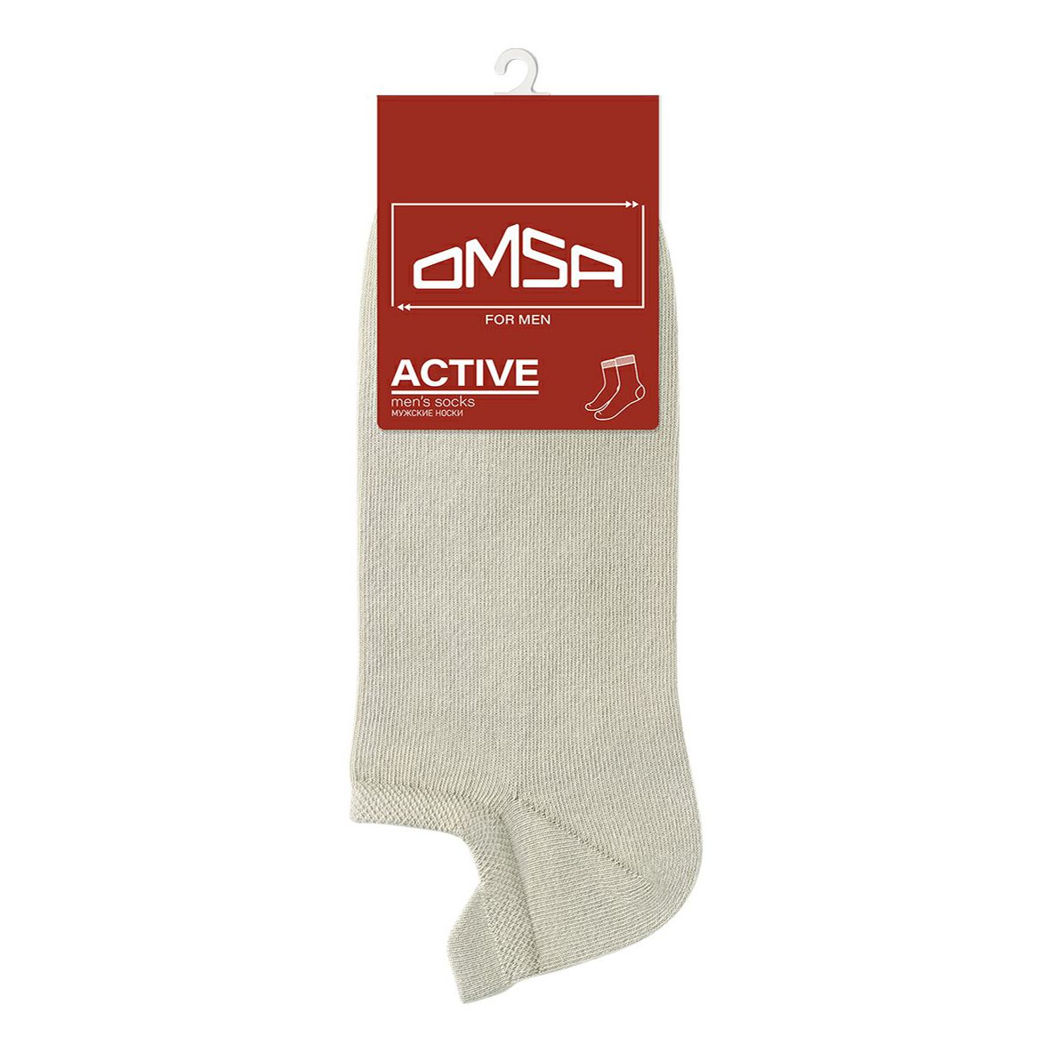 

Носки мужские Omsa серые 39-41, Серый