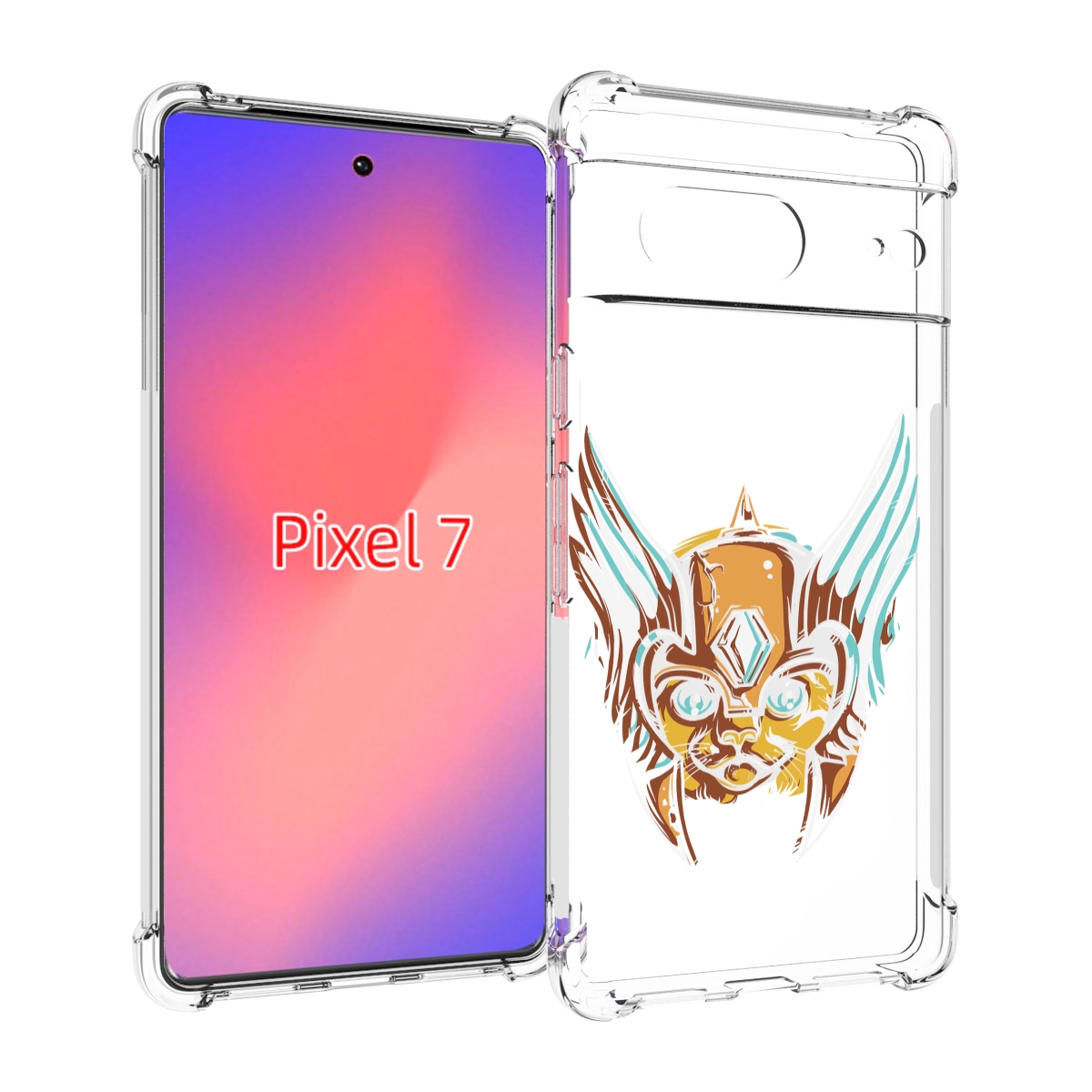 

Чехол Mypads Тор Абстракция Для Google Pixel 7, Прозрачный, Tocco