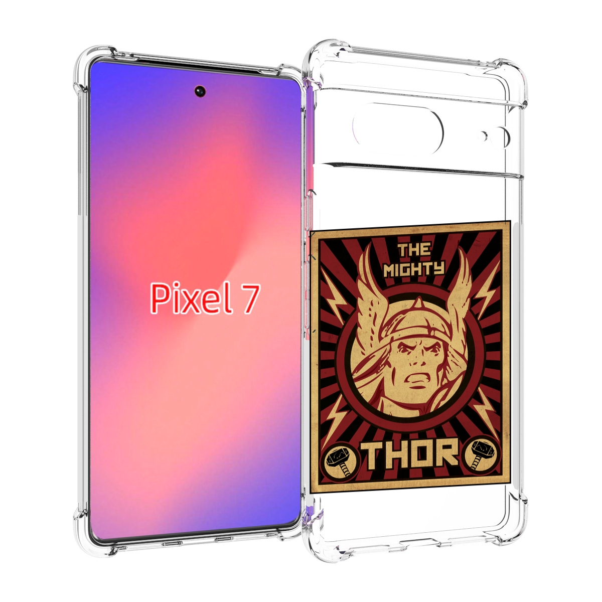 

Чехол Mypads Тор Лицо Для Google Pixel 7, Прозрачный, Tocco
