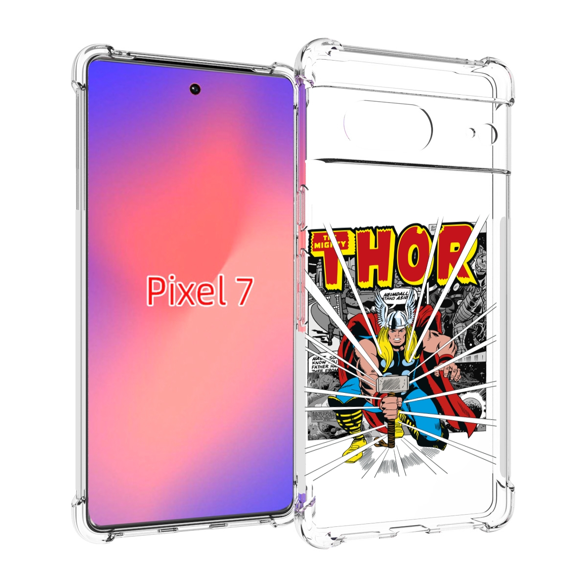 

Чехол Mypads Тор Рисунок Для Google Pixel 7, Прозрачный, Tocco