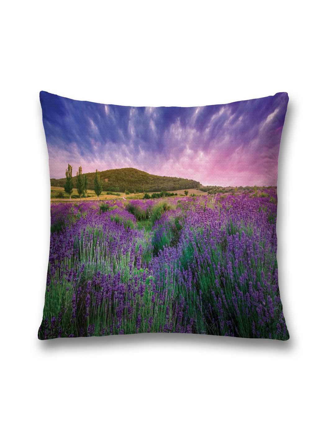 

Наволочка JoyArty декоративная "Долина в цветах" на молнии, 45x45 см, Розовый