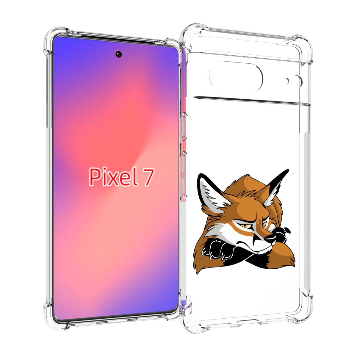 

Чехол Mypads Фокс Для Google Pixel 7, Прозрачный, Tocco