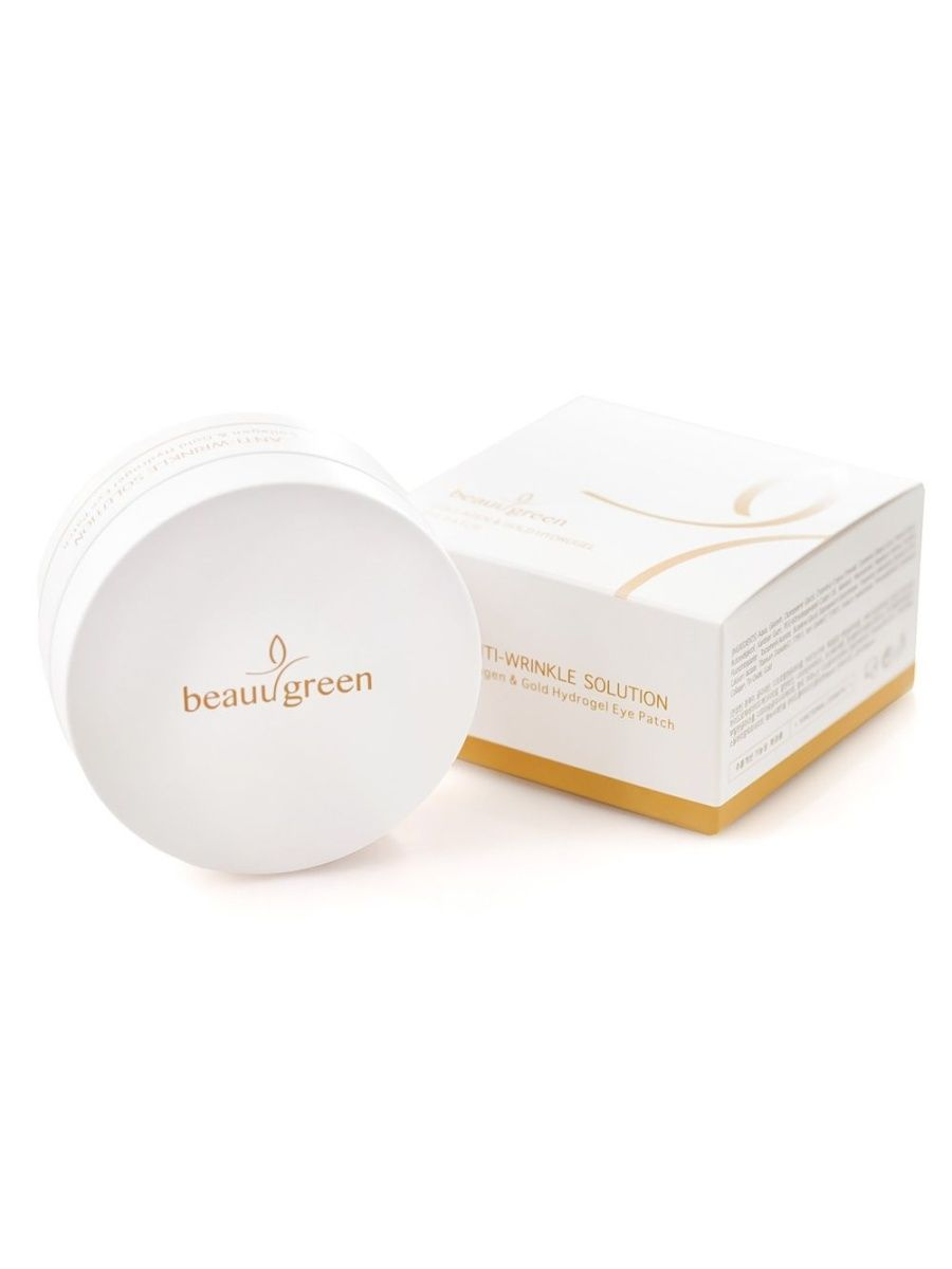 Маски-патчи BeauuGreen Collagen & Gold Hydrogel Eye Patch 3