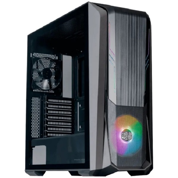 

КорпуcCoolerMasterMasterBox500MB500-KGNN-S00MidTowerChassis,USB3x2,1xARGB fan,1xARGBstrips