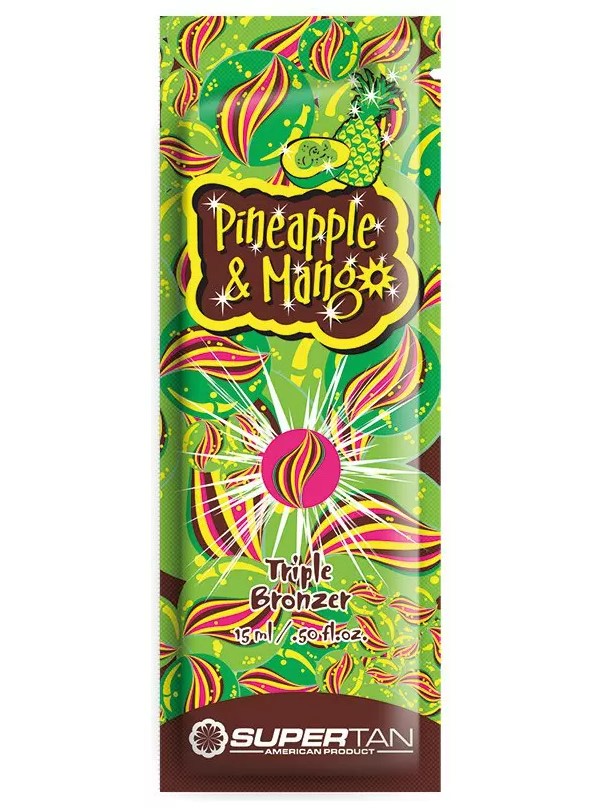 

Крем для солярия SuperTan Pineapple & Mango 15 мл 2 шт, kr-4517
