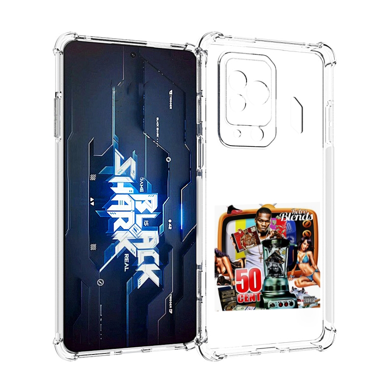 

Чехол MyPads 50 Cent - Retro 50 Cent Blends для Xiaomi Black Shark 5 Pro, Прозрачный, Tocco