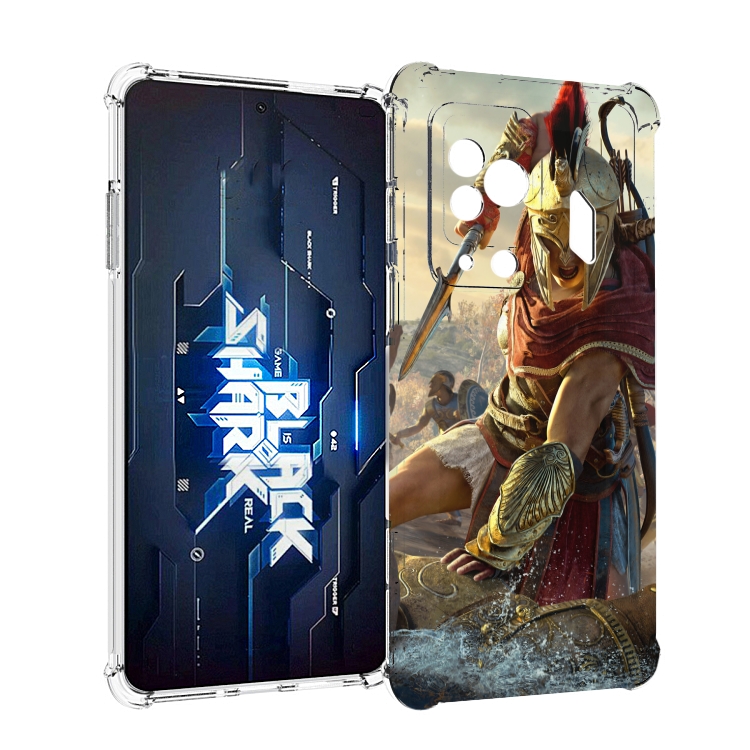 

Чехол MyPads Assassin's Creed Odyssey Kassandra мужской для Xiaomi Black Shark 5 Pro, Прозрачный, Tocco