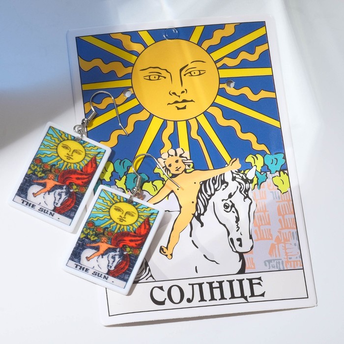

Серьги подвески из бижутерного сплава Queen fair 9431301, акрил, 9431301