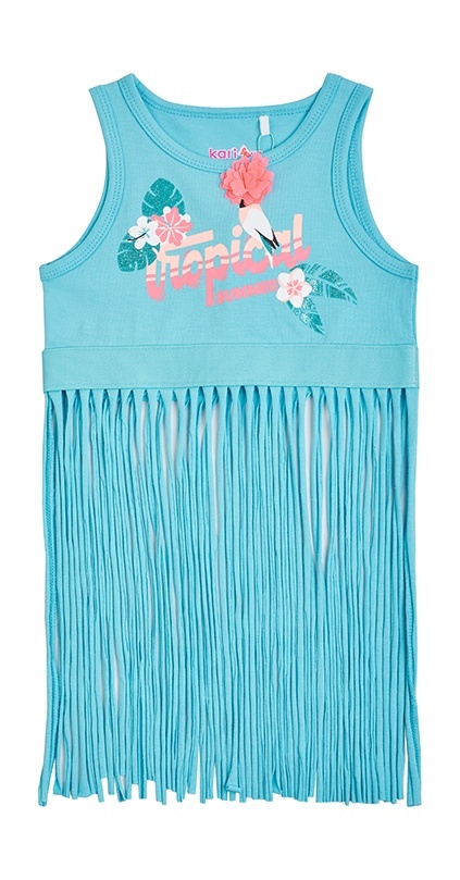 

Футболка детская Kari Kids SS24C23341017, бирюзовый, 92, Голубой, 229102