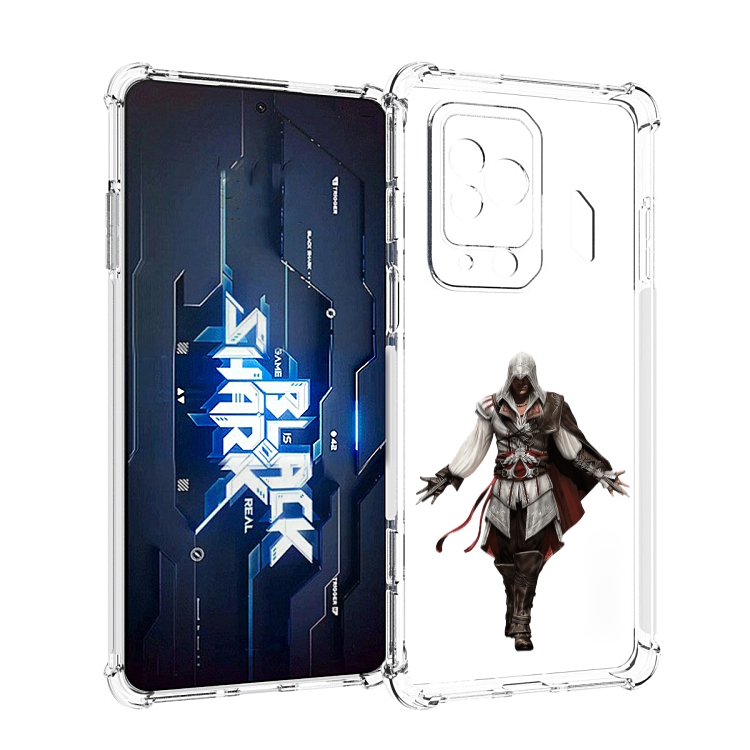 

Чехол MyPads Assassin's-Creed мужской для Xiaomi Black Shark 5 Pro, Прозрачный, Tocco