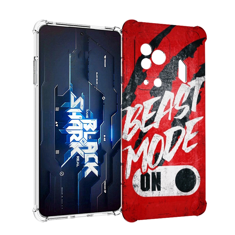 

Чехол MyPads BEAST inside You для Xiaomi Black Shark 5 Pro, Прозрачный, Tocco