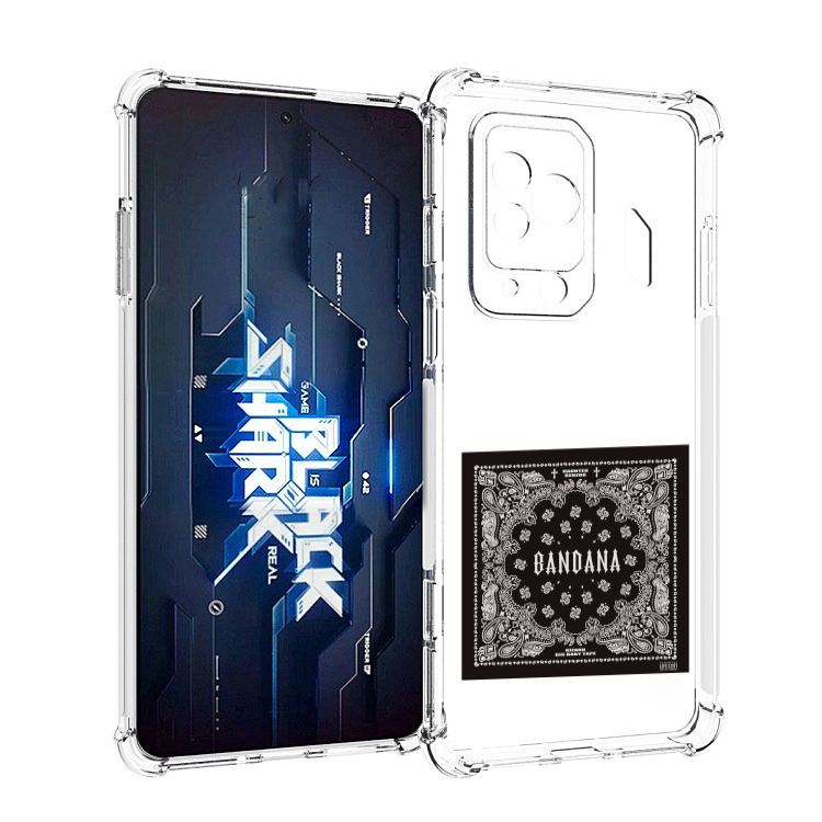 

Чехол MyPads Bandana I Big Baby Tape для Xiaomi Black Shark 5 Pro, Прозрачный, Tocco